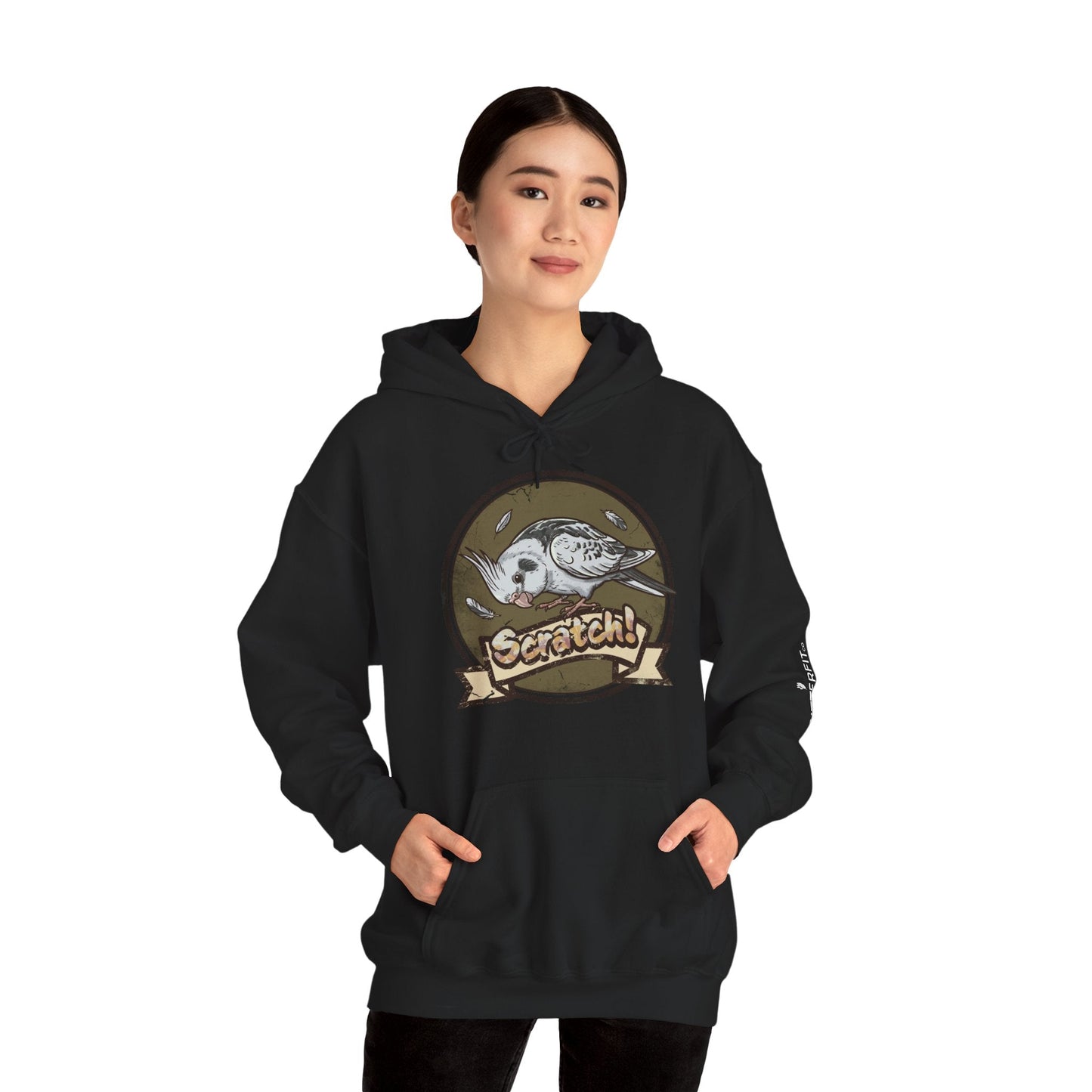 The "Scratch Me" Cockatiel Hoodie - CritterFit Co