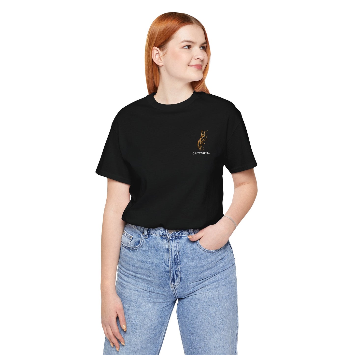 Yawning Ginger Cat T-Shirt — Premium Kitty Graphic Tee - CritterFit Co